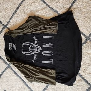 Plus size torrid 3 loki 3/4 sleeve shirt